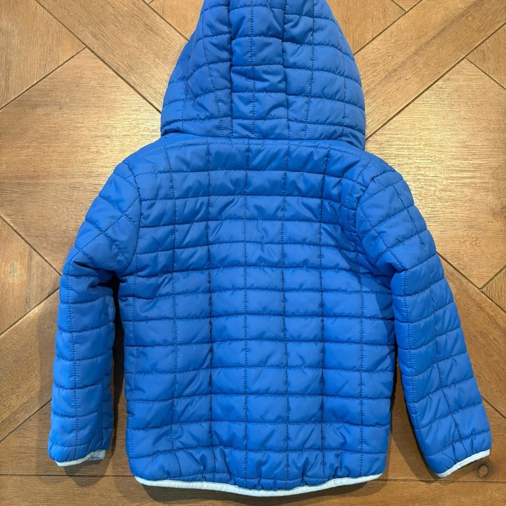 Cat & Jack Blue Quilted Kids Jacket Size 4T
